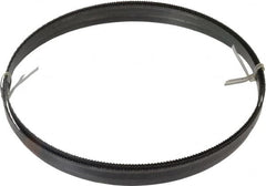 Disston - 10 TPI, 12' 6" Long x 1/2" Wide x 0.025" Thick, Welded Band Saw Blade - Carbon Steel, Toothed Edge, Raker Tooth Set, Hard Back, Contour Cutting - Makers Industrial Supply