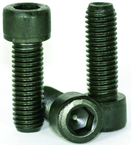 1-1/2-6 x 5 - Black Finish Heat Treated Alloy Steel - Cap Screws - Socket Head - Makers Industrial Supply