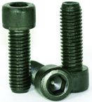 1/2-20 x 1-3/4 - Black Finish Heat Treated Alloy Steel - Cap Screws - Socket Head - Makers Industrial Supply