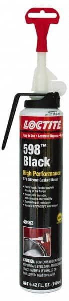 Loctite - 190mL Gasket Maker - 200°F Max, Black, Comes in Aerosol Can - Makers Industrial Supply