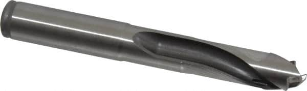 Kennametal - 14 to 14.49mm Diam, 3xD, 43.43mm Max Depth, 9/16" Shank Diam, 57.66mm Flute, 114.3mm OAL, Replaceable Tip Drill - KTIP05625HP Insert, R Seat Size, Series KenTIP - Makers Industrial Supply