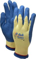 PIP - Size M (8), ANSI Cut Lvl A4, Puncture Lvl 4, Abrasion Lvl 3, Latex Coated Cut Resistant Gloves - Makers Industrial Supply