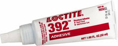 Loctite - 50 mL Tube Two Part Acrylic Adhesive - 15 min Working Time, 2,500 psi Shear Strength, Series 392 - Makers Industrial Supply