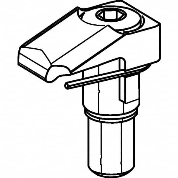 Kennametal - Series Kenloc, Clamp Assembly for Indexables - Neutral Cut - Makers Industrial Supply