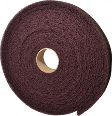 3M - 30' Long x 2" Wide Nonwoven Roll - Medium Grade, Purple, Aluminum Oxide - Makers Industrial Supply