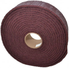 3M - 30' Long x 3" Wide Nonwoven Roll - Fine Grade, Purple, Aluminum Oxide - Makers Industrial Supply