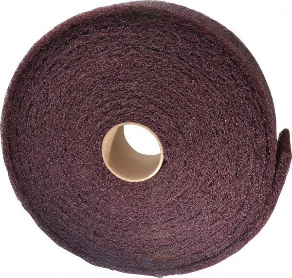 3M - 30' Long x 4" Wide Nonwoven Roll - Medium Grade, Purple, Aluminum Oxide - Makers Industrial Supply