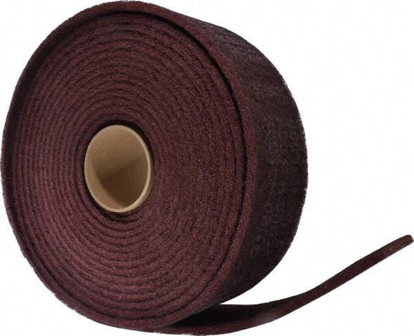 3M - 30' Long x 4" Wide Nonwoven Roll - Fine Grade, Purple, Aluminum Oxide - Makers Industrial Supply