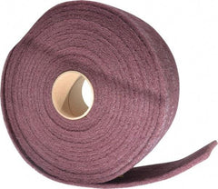 3M - 30' Long x 4" Wide Nonwoven Roll - Very Fine Grade, Purple, Aluminum Oxide - Makers Industrial Supply