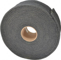 3M - 30' Long x 4" Wide Nonwoven Roll - Very Fine Grade, Gray, Silicon Carbide - Makers Industrial Supply