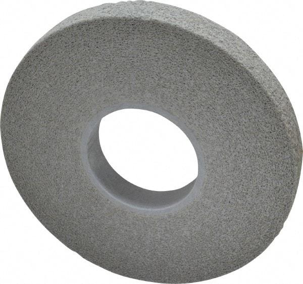 3M - 8" Diam, 1" Face Width, 3" Center Hole, Medium Grade, Aluminum Oxide Deburring Wheel - Convolute, Hard Density 8 Grade, 4,500 RPM - Makers Industrial Supply