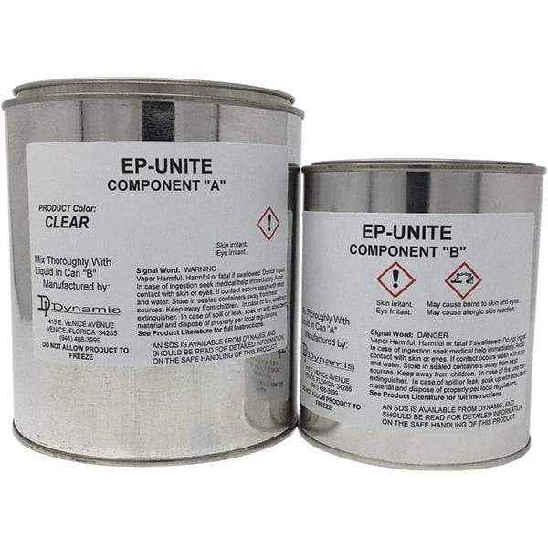 Made in USA - 0.75 Gal Concrete Repair/Resurfacing - Clear, 150 Sq Ft Coverage - Makers Industrial Supply