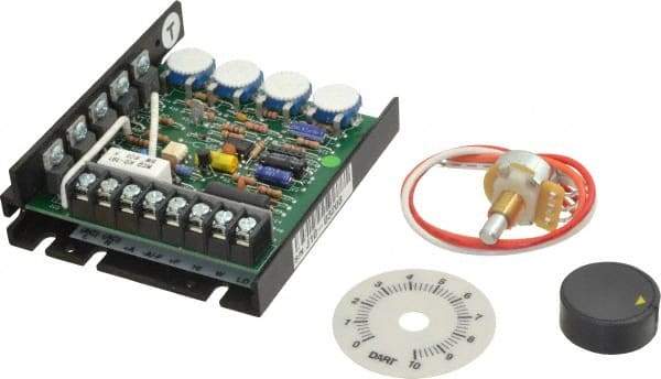 Dart Controls - 1 Max hp, 25 Max RPM, Electric AC DC Motor - 120, 240 V Input - Makers Industrial Supply