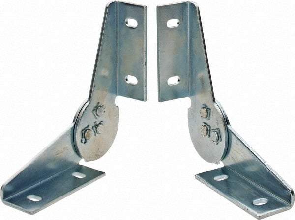 KabelSchlepp - 1.97 Inch Outside Height, Cable and Hose Carrier Steel Open Mounting Bracket Set - 1.22 Inch Inside Height - Makers Industrial Supply