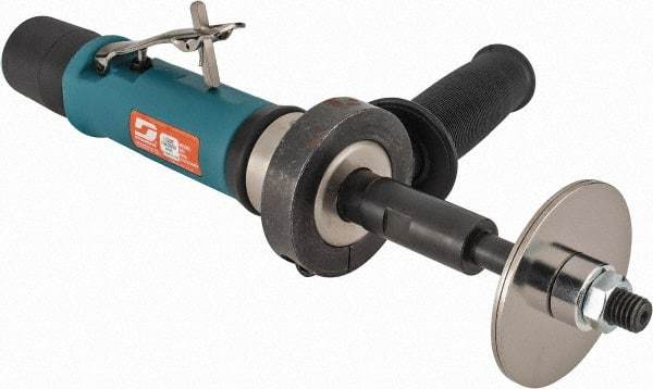 Dynabrade - 0.7 hp, 4,500 RPM Finishing Sander - 40 CFM Air Consumption, 6.21 bar Air Pressure, 1/4 NPT Inlet - Makers Industrial Supply