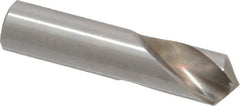 Interstate - 7/16" Body Diam, 118°, 2" OAL, High Speed Steel Spotting Drill - Makers Industrial Supply