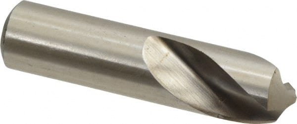 Interstate - 1/2" Body Diam, 118°, 2" OAL, High Speed Steel Spotting Drill - Makers Industrial Supply