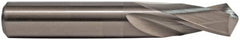 M.A. Ford - 37/64" 118° Spiral Flute Solid Carbide Screw Machine Drill Bit - ALtima Finish, Right Hand Cut, 1-5/8" Flute Length, 3-1/2" OAL, Straight Shank - Makers Industrial Supply