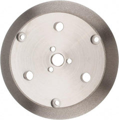 Made in USA - 6" Diam, 5/8" Hole Size, 1/16" Overall Thickness, Tool & Cutter Grinding Wheel - Medium Grade, CBN, 6,000 RPM - Makers Industrial Supply