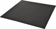 Made in USA - 12" Long, 12" Wide, 1/8" Thick, Neoprene Rubber Foam Sheet - 45 to 55 Durometer, Black, -40 to 220°F, 1,500 psi Tensile Strength, Stock Length - Makers Industrial Supply