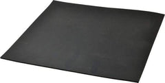 Made in USA - 12" Long, 12" Wide, 1/8" Thick, Buna-N Rubber Foam Sheet - 65 to 75 Durometer, Black, -40 to 212°F, 1,500 psi Tensile Strength, Stock Length - Makers Industrial Supply