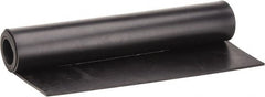 Made in USA - 24" Long, 12" Wide, 3/4" Thick, Buna-N Rubber Foam Sheet - 50 to 60 Durometer, Black, -40 to 212°F, 1,500 psi Tensile Strength, Stock Length - Makers Industrial Supply