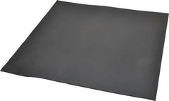 Made in USA - 12" Long, 12" Wide, 1/16" Thick, Neoprene Rubber Foam Sheet - 45 to 55 Durometer, Black, -40 to 212°F, 1,000 psi Tensile Strength, Stock Length - Makers Industrial Supply