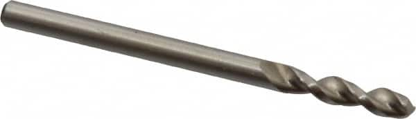 Accupro - 0.1299" 130° Parabolic Flute Cobalt Screw Machine Drill Bit - Makers Industrial Supply