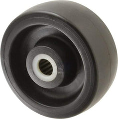 Fairbanks - 5 Inch Diameter x 2 Inch Wide, Polyolefin Caster Wheel - 1,000 Lb. Capacity, 2-3/16 Inch Hub Length, 3/4 Inch Axle Diameter, Roller Bearing - Makers Industrial Supply