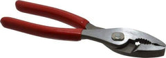 Blackhawk by Proto - 6" OAL, 1-11/64" Jaw Length, 25/64" Jaw Width, Slip Joint Pliers - 2 Positions, Serrated Jaw, Standard Head, Standard Tool, Wire Cutting Shear - Makers Industrial Supply