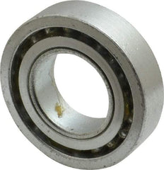 Value Collection - 1" Bore Diam, 2" OD, Open Unground Full Complement Radial Ball Bearing - 1/2" Wide, 1 Row, Round Bore, 1,384 Lb Dynamic Capacity - Makers Industrial Supply