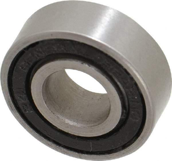 Value Collection - 3/8" Bore Diam, 29/32" OD, Double Seal Unground Retainer Type Radial Ball Bearing - 5/16" Wide, 1 Row, Round Bore, 450 Lb Dynamic Capacity - Makers Industrial Supply