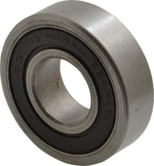 Value Collection - 3/4" Bore Diam, 1-3/4" OD, Double Seal Unground Retainer Type Radial Ball Bearing - 1/2" Wide, 1 Row, Round Bore, 1,171 Lb Dynamic Capacity - Makers Industrial Supply