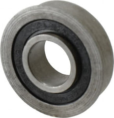 Value Collection - 3/4" Bore Diam, 1-3/4" OD, Double Seal Unground Retainer Type Radial Ball Bearing - With Flange, 1 Row, Round Bore, 1,171 Lb Dynamic Capacity - Makers Industrial Supply