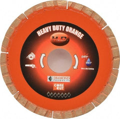 Core Cut - 4" Diam, 20mm Arbor Hole Diam, Wet & Dry Cut Saw Blade - Diamond-Tipped, Standard Round Arbor - Makers Industrial Supply