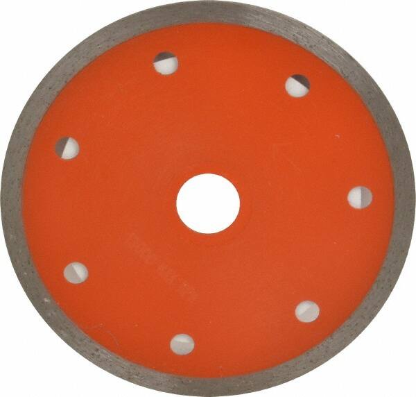 Core Cut - 4" Diam, 5/8" Arbor Hole Diam, Wet & Dry Cut Saw Blade - Diamond-Tipped, Standard Round Arbor - Makers Industrial Supply