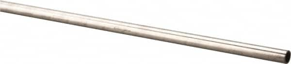 Made in USA - 6' Long, 3/8" OD, 304 Stainless Steel Tube - 0.035" Wall Thickness - Makers Industrial Supply