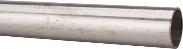 Made in USA - 6' Long, 1-1/2" OD, 304 Stainless Steel Tube - 0.065" Wall Thickness - Makers Industrial Supply