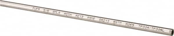 Value Collection - 6' Long, 5/16" OD, 304 Stainless Steel Tube - 0.035" Wall Thickness - Makers Industrial Supply