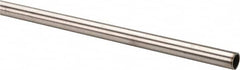 Value Collection - 6' Long, 1/2" OD, 304 Stainless Steel Tube - 0.035" Wall Thickness - Makers Industrial Supply