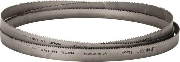 Lenox - 4 to 6 TPI, 15' 4" Long x 1-1/4" Wide x 0.042" Thick, Welded Band Saw Blade - Bi-Metal, Toothed Edge, Raker Tooth Set, Flexible Back, Contour Cutting - Makers Industrial Supply