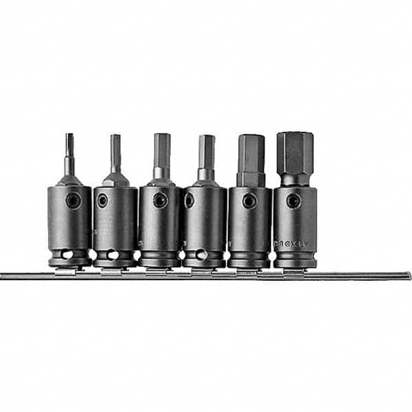 Apex - Socket Sets Measurement Type: Metric Drive Size: 3/8 - Makers Industrial Supply