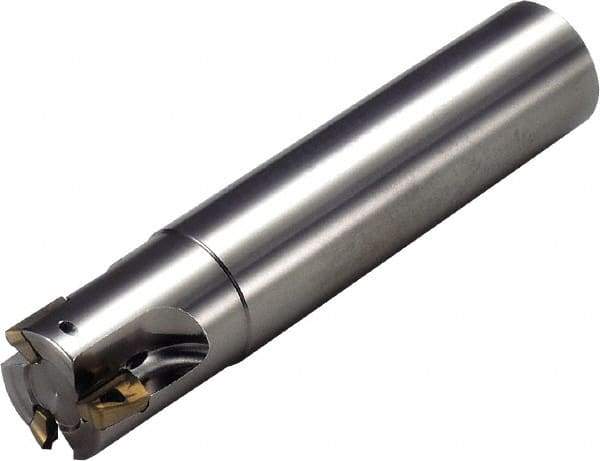 Kyocera - 32mm Cut Diam, 15.7mm Max Depth of Cut, 63mm OAL, Indexable Square Shoulder End Mill - BDGT 1704, BDMT 1704 Inserts, M16 Modular Connection, 90° Lead Angle, Through Coolant - Makers Industrial Supply