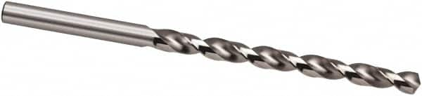 Taper Length Drill Bit: 0.0787″ Dia, 130 ° Bright/Uncoated, RH Cut, Spiral Flute, Cylindrical Shank, Series 219