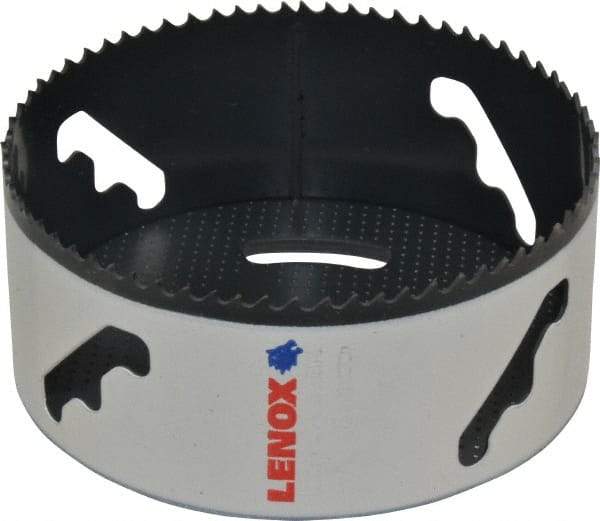 Lenox - 4-5/8" Diam, 1-1/2" Cutting Depth, Hole Saw - Bi-Metal Saw, Toothed Edge - Makers Industrial Supply