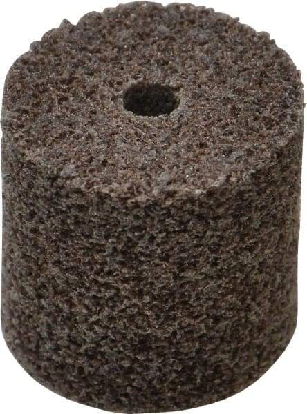 3M - 1" Diam, 1" Face Width, 3/16" Center Hole, Medium Grade, Aluminum Oxide Deburring Wheel - Unitized, Hard Density 7 Grade, 35,100 RPM - Makers Industrial Supply