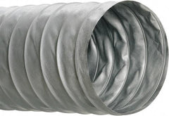 Hi-Tech Duravent - 3" ID, 25' Long, PVC Blower & Duct Hose - Gray, 1-1/2" Bend Radius, 0.15 In/Hg, 0.85 Max psi, 0 to 250°F, Flame Retarding - Makers Industrial Supply