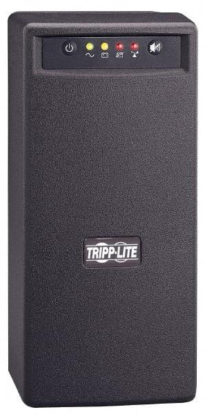 Tripp-Lite - 12 Amp, 1,000 VA, Wall Mount Line Interactive Backup Uninterruptible Power Supply - Backup 3-1/2 min with Full Load & 14 min with Half Load, 120 VAC Input, 115 & 120 VAC Output, 500 Watt Output, 1 Phases, 8 Outlets - Makers Industrial Supply