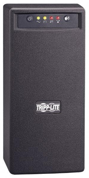 Tripp-Lite - 12 Amp, 750 VA, Wall Mount Line Interactive Backup Uninterruptible Power Supply - Backup 2.2 min with Full Load & 8.3 min with Half Load, 120 VAC Input, 115 & 120 VAC Output, 750 Watt Output, 1 Phases, 6 Outlets - Makers Industrial Supply