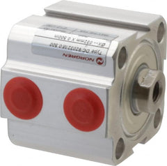 Norgren - 1/2" Stroke x 1-1/4" Bore Double Acting Air Cylinder - 1/8 Port, 5/16-24 Rod Thread, 145 Max psi, 23 to 176°F - Makers Industrial Supply